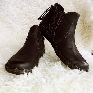 NIB Women's Earth Origins, Tamara Trista Bootie, Black, Size 8